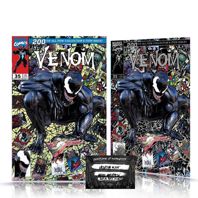 IC SIgned w/COA Venom #35/#200 Mike Mayhew Cover Art