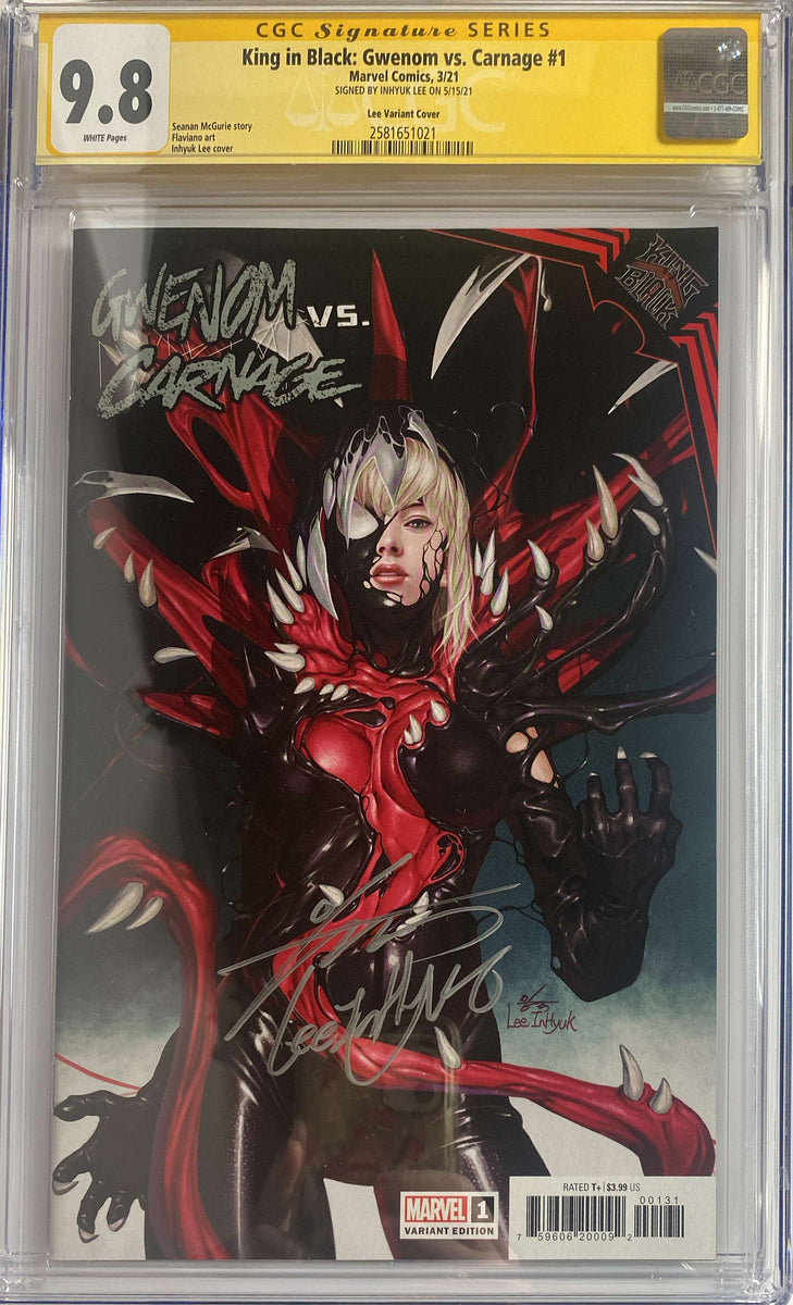 Buy Gwenom Vs Carnage #1 Signed!