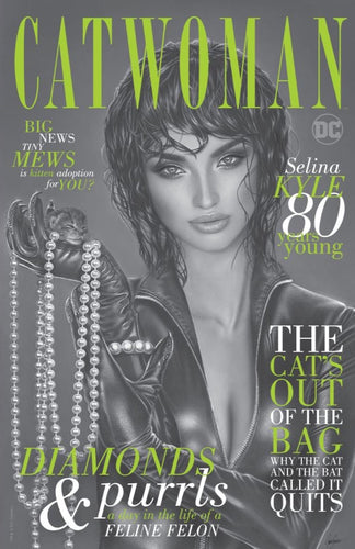 Catwoman 80th Anniversary Natali Sanders Secret Cover