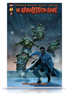 TMNT Armageddon Game #1 1:10 Incentive Cover Qualano