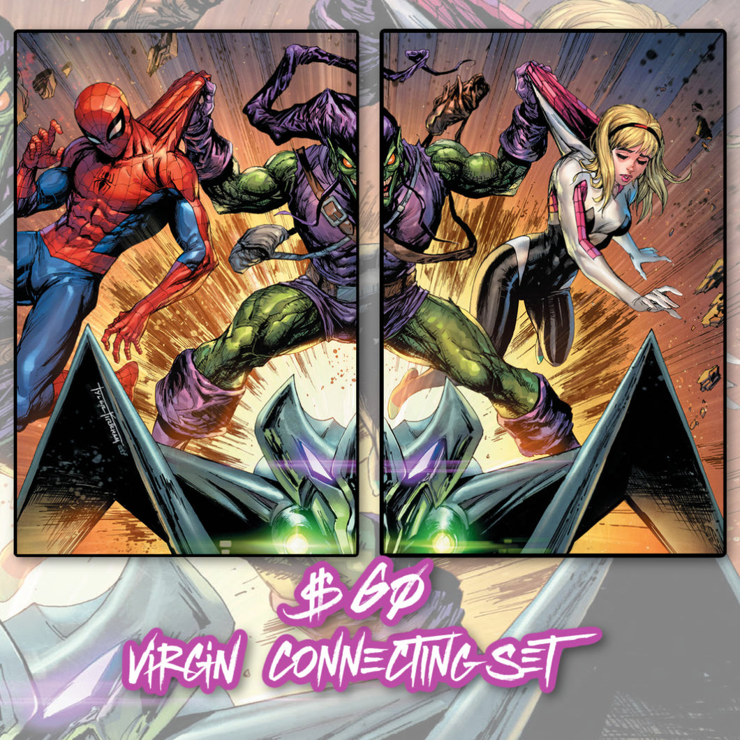 Amazing Spider-Man #47 Tyler Kirkham 2 Pack Virgin Connecting  Covers