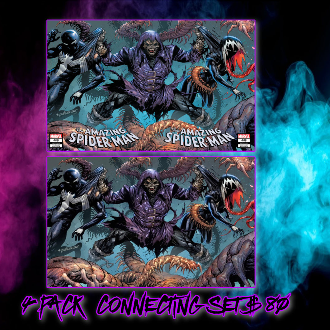 Amazing SpiderMan Tyler Kirkham 4 Pack Connecting Cover Set