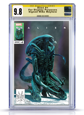 IC CGC Signature Series 9.8 Alien #1 Mike Mayhew Cover Art Cover A