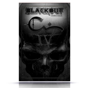 Clayton Crain Black Out Tour 11x17 Poster