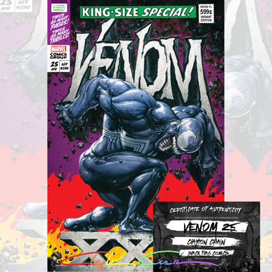 Infinity Signed Clayton Crain Venom #25