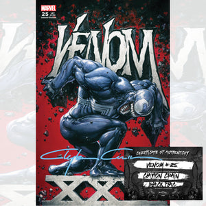 Venom #25 Clayton Crain Signature