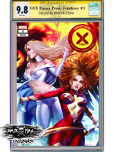 Load image into Gallery viewer, CGC Signature Series 9.8 GSX Emma Frost/Jean Grey #1