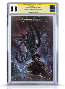 IC CGC Infinity Murder 9.8 Clayton Crain Alien #1 Virgin Cover