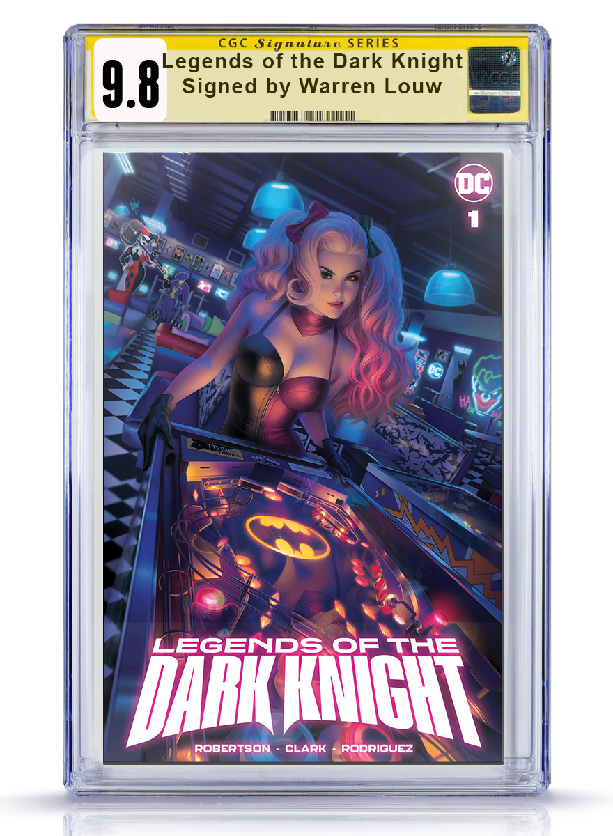 IN STOCK Legends of the Dark Knight #1 CGC Signature Series Trade Dress 9.8