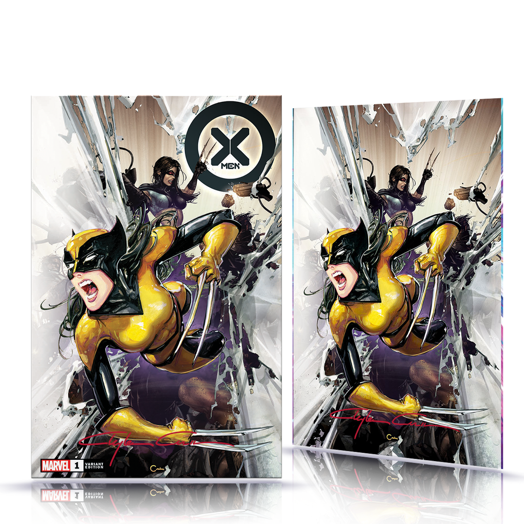 IC Classic Signed w/COA  X-Men #1 Clayton Crain Cover Art