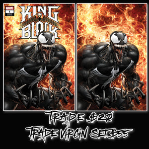 KING IN BLACK #1 Clayton Crain Cover Art