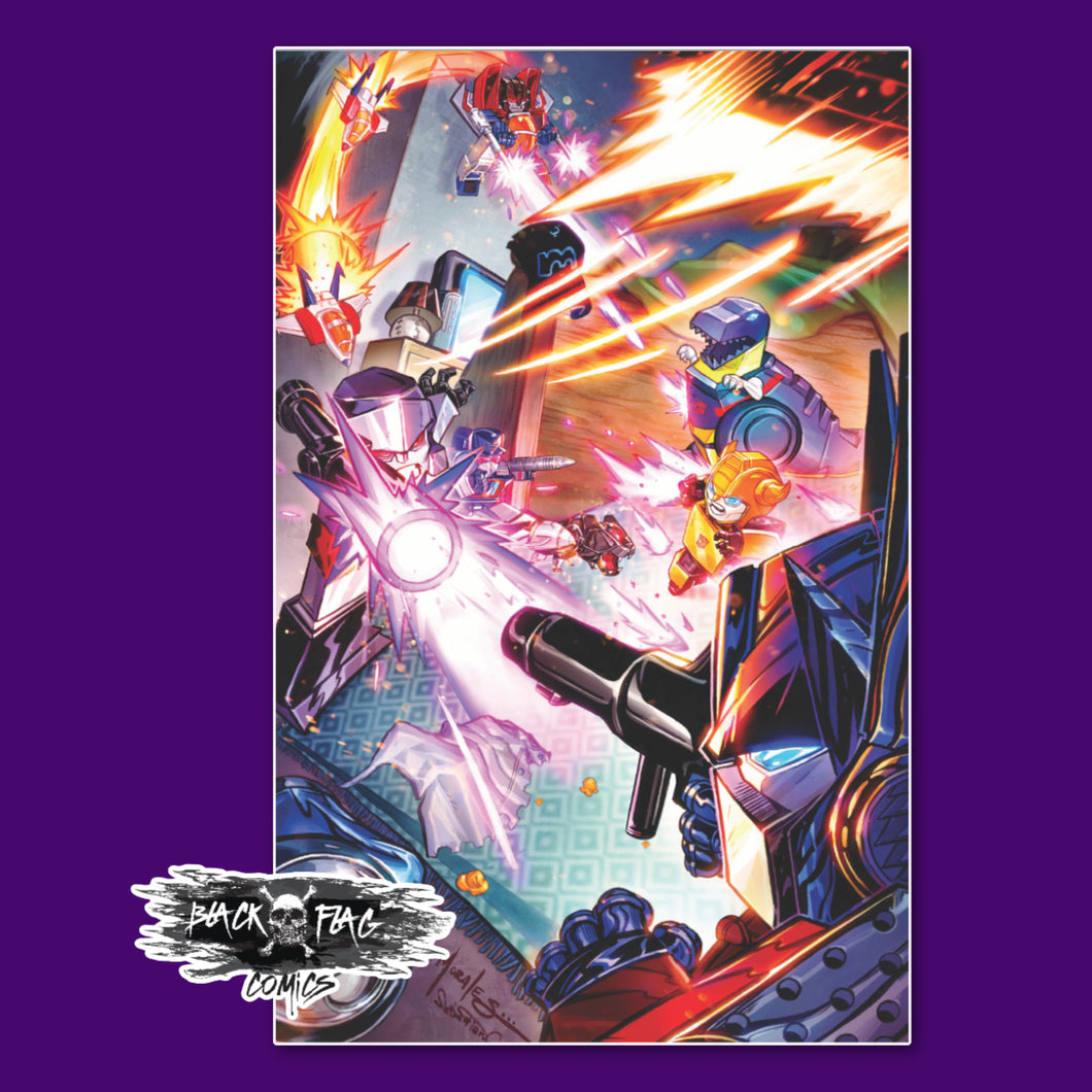 Transformers Escape #1 Albert Morales Cover Art