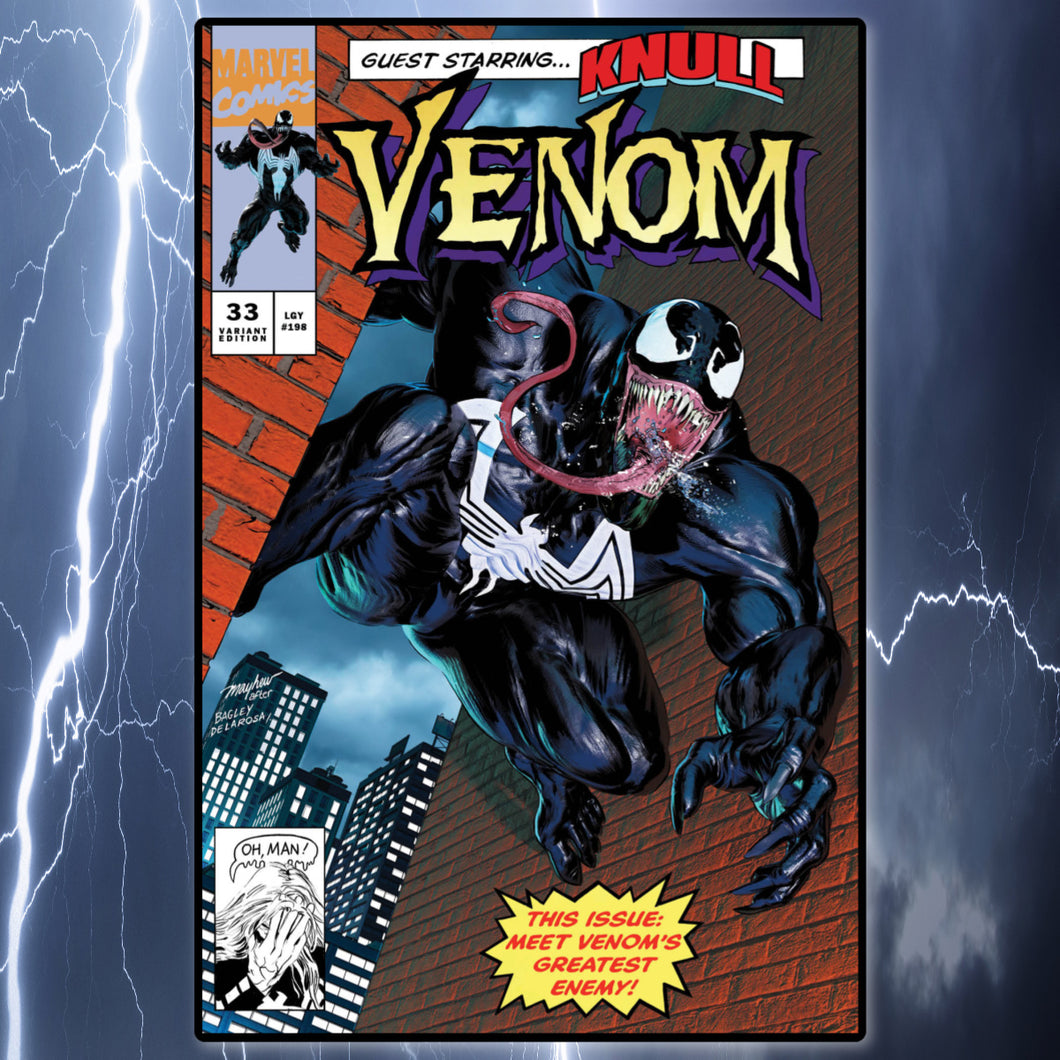 Venom #32 Mike Mayhew Venom Lethal Protector Homage