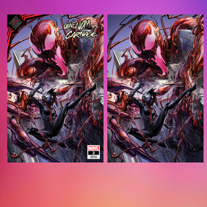 Gwenom vs. Carnage #2 Clayton Crain Cover Art
