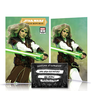 IC Signed w/COA Star Wars High Republic #4 Mike Mayhew