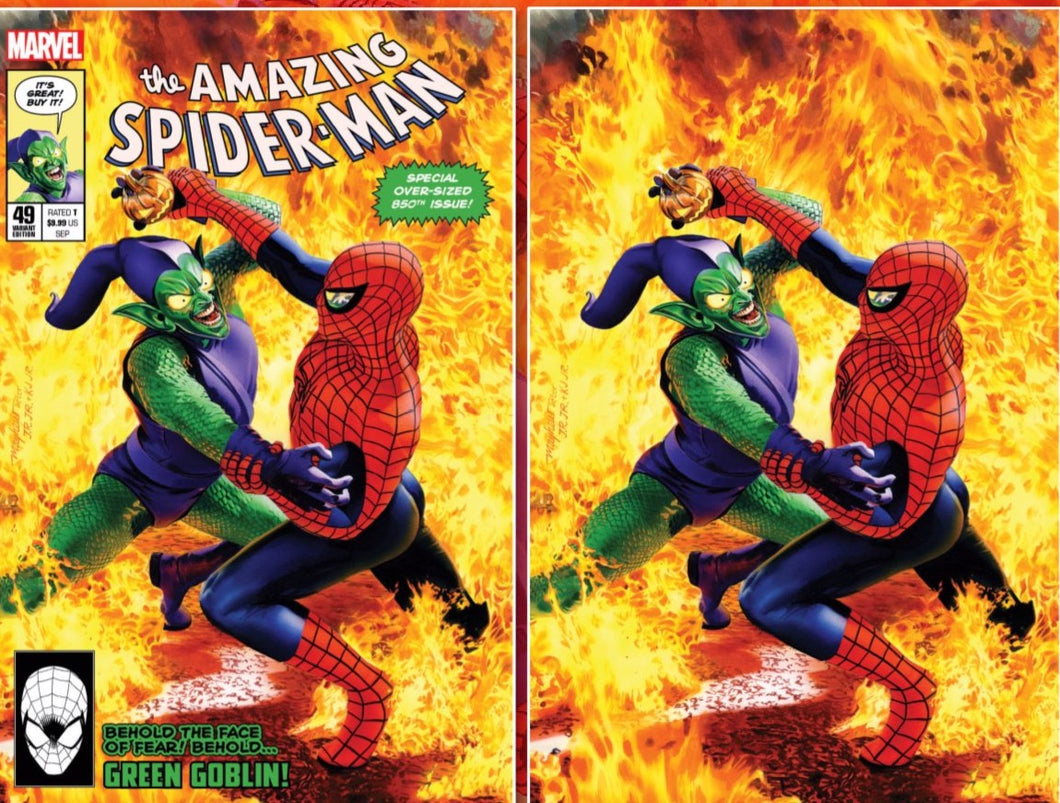 Amazing Spider-Man #49 Mike Mayhew Cover Art