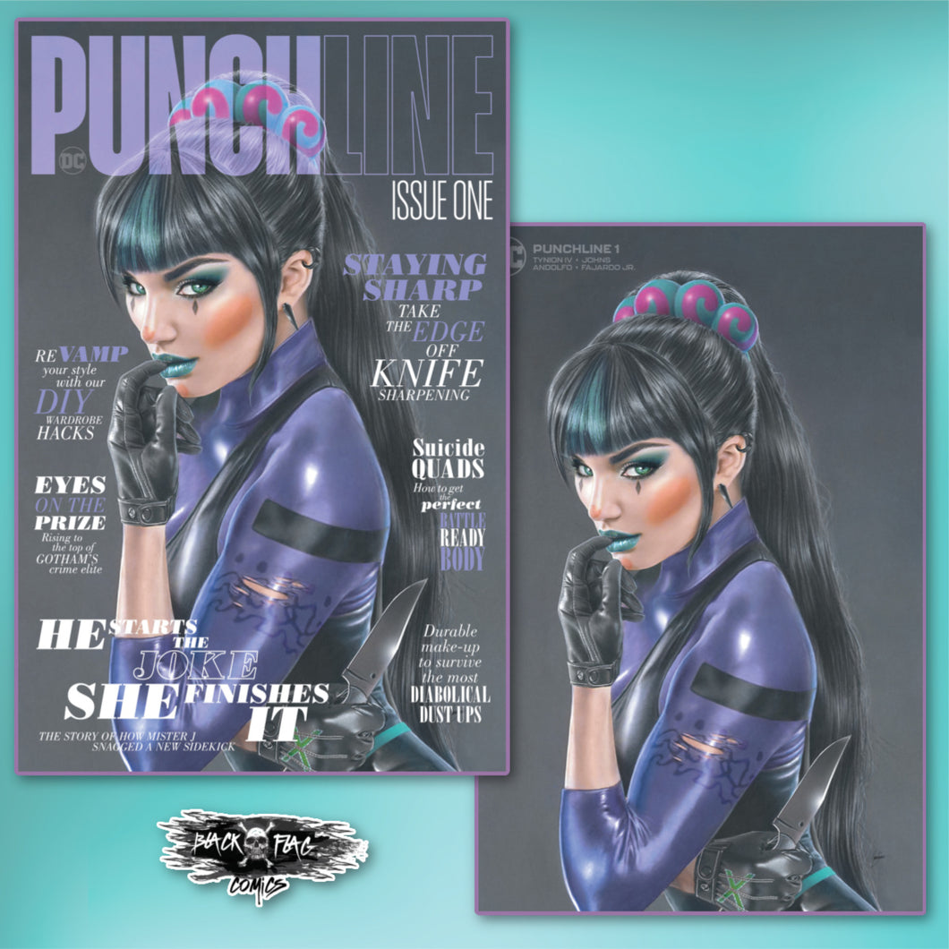Punchline #1 Natali Sanders Cover Art