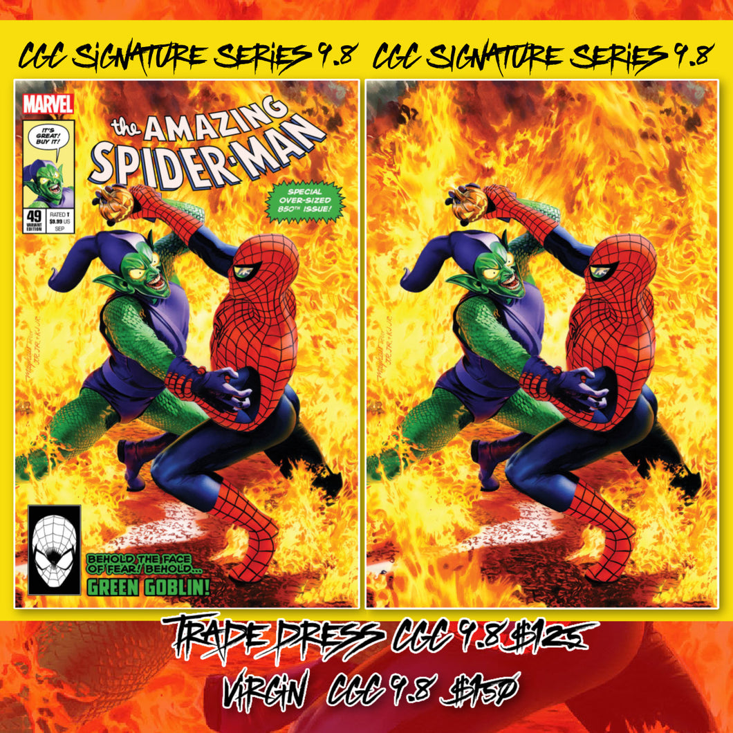 CGC Signature Series Amazing Spider-Man #49 Trade & Virgin Mike Mayhew