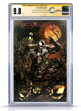 CGC 9.8 Venom #1 Halloween Murder Signature Crain