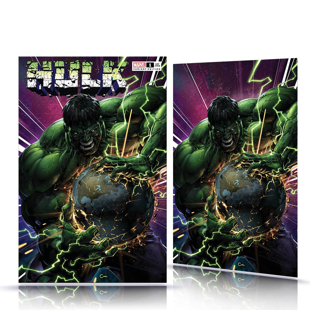 IC Hulk #1 Clayton Crain Cover Art