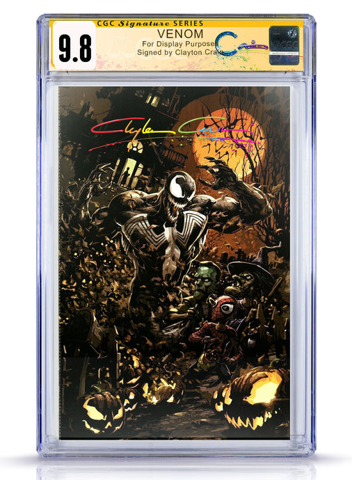 CGC 9.8 Venom #1 Halloween Infinity Murder Signature Crain