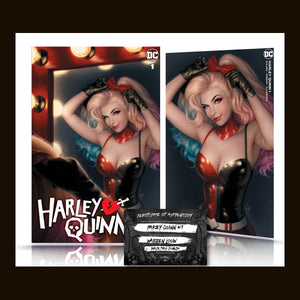 BF IRON CLAD Warren Louw Harley Quinn #1 Signed w/COA