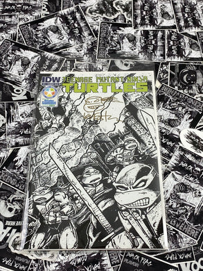 TMNT #2 Summit 2013 Variant Signed and Remarked by Kevin Eastman