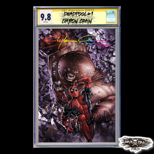 Murder Infinity CGC Signature Series Deadpool #1 Clayton Crain