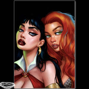 Vampirella & Red Sonja #10 Isabelle Staub Virgin Cover