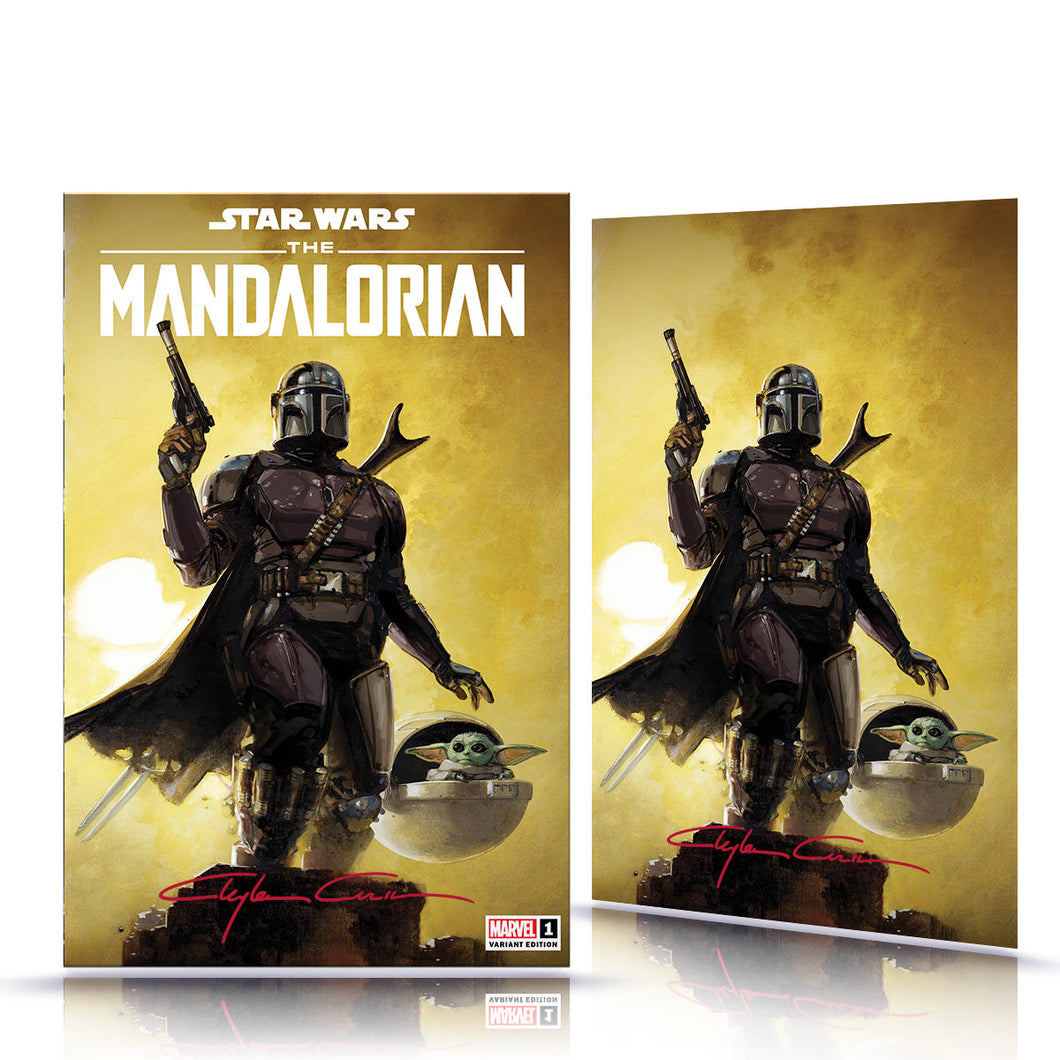 Iron Clad Classic Signed Mandalorian #1 Clayton Crain