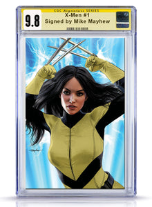 X-Men #1 Mike Mayhew Virgin CGC Signature Series 9.8