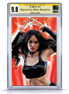 X-Men #1 Mike Mayhew Cover C CGC Signature Series 9.8