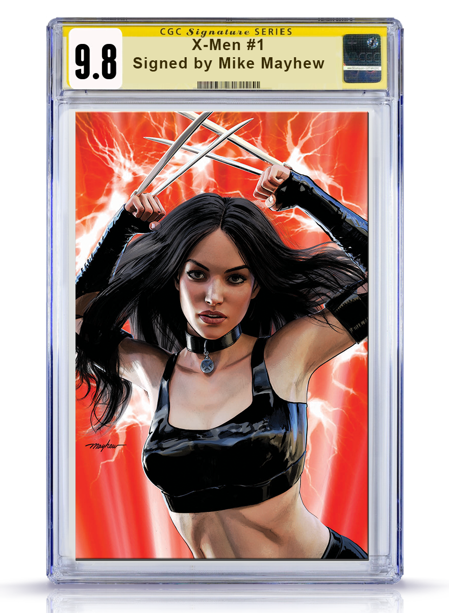 X-Men #1 Mike Mayhew Cover C CGC Signature Series 9.8