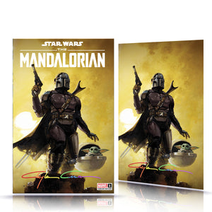 Iron Clad Infinity Signed Set Mandalorian #1 Clayton Crain