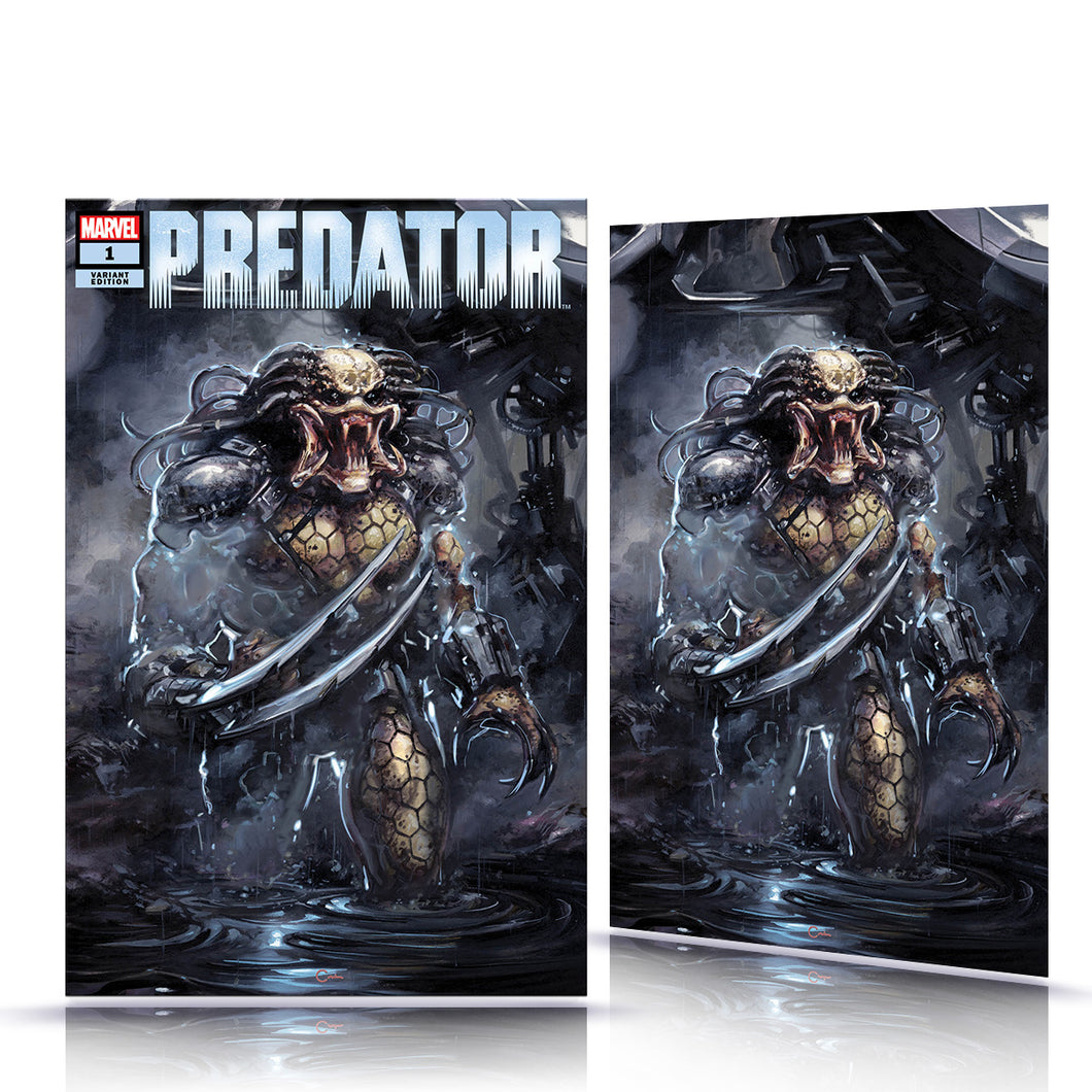 Predator #1 Clayton Crain Cover Art