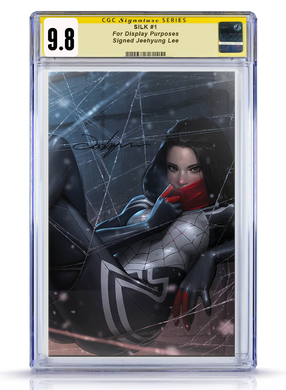 CGC 9.8 Virgin Signature Series  Jeehyung Lee Silk #1