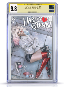 IC CGC 9.8 Signature Series Harley #1 Natali Sanders Trade Dress