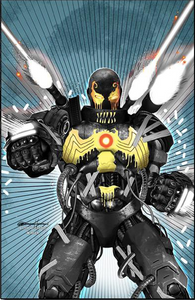 Venom #25 Greg Horn "Iron Man #282 Homage"