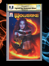 Load image into Gallery viewer, CGC Signature Series 9.8 Wolverine #3 Shannon Maer