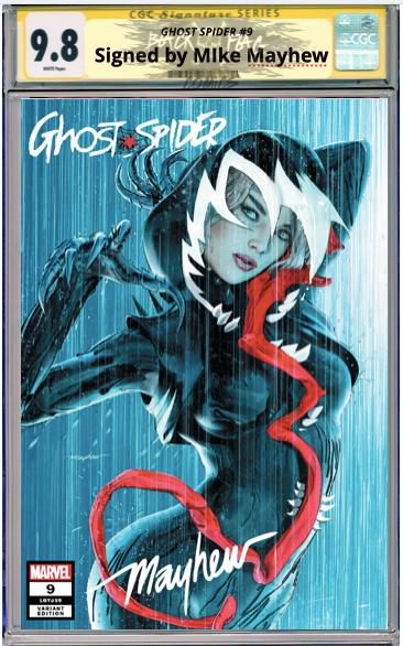 Ghost Spider #9 CGC Signature Series 9.8 Trade Dress