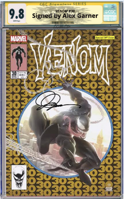 CGC Signature Series Cover B Venom #30 Alex Garner Art