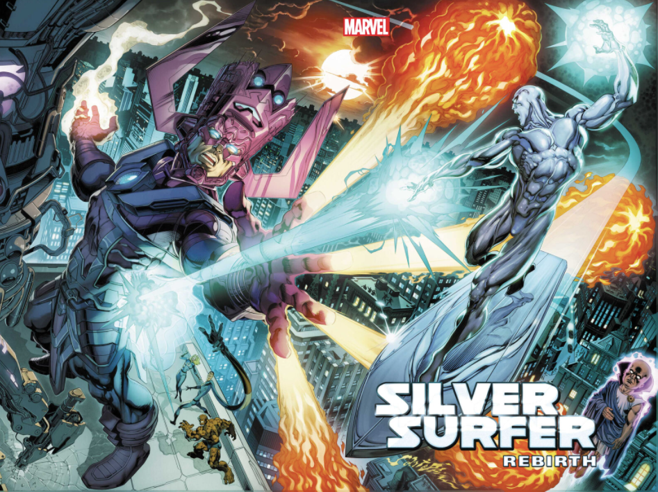 Silver Surfer Rebirth #1 1:25 Castellini