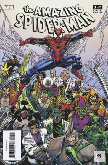 Hidden Gem Amazing Spider-Man #1 1:100 Romita Bagley Cover