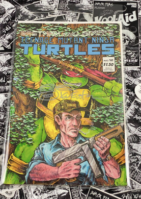 Teenage Mutant Ninja Turtles #12 1987 Signed and Remarked by Kevin Eastman