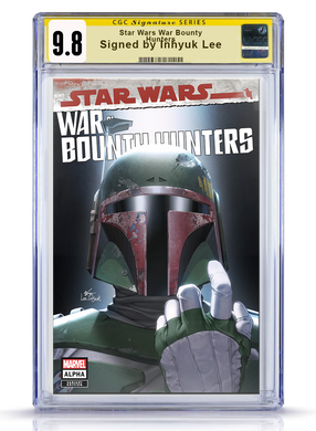 CGC 9.8 Signature Series Trade Dress Star Wars: War of the Bounty Hunters #1