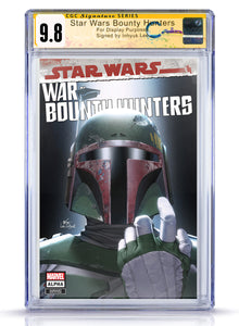 CGC 9.8 Star Wars: War of the Bounty Hunters #1 Inhyuk Lee Cover Art