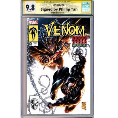 Venom #26 CGC Signature Series 9.8 Retro Cover