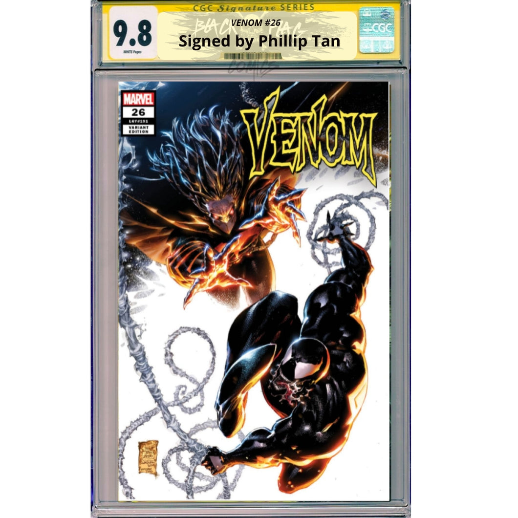 Venom #26 CGC Signature Series 9.8 Philip Tan Cover A