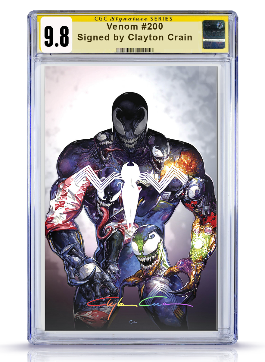 CGC Signature Series 9.8 Virgin Venom #35/#200 Infinity Signature