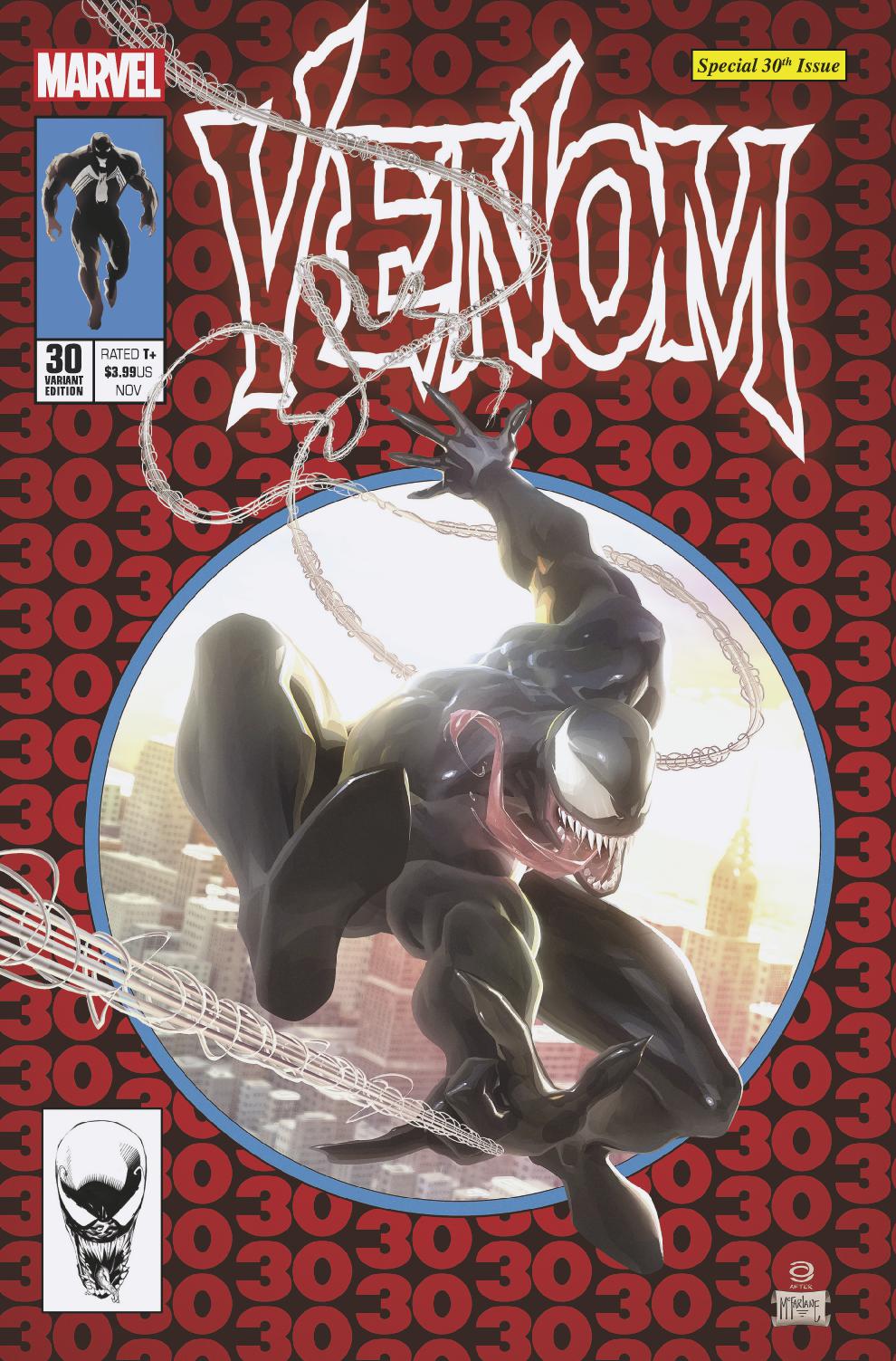 Venom #30 Alex Garner Cover Art